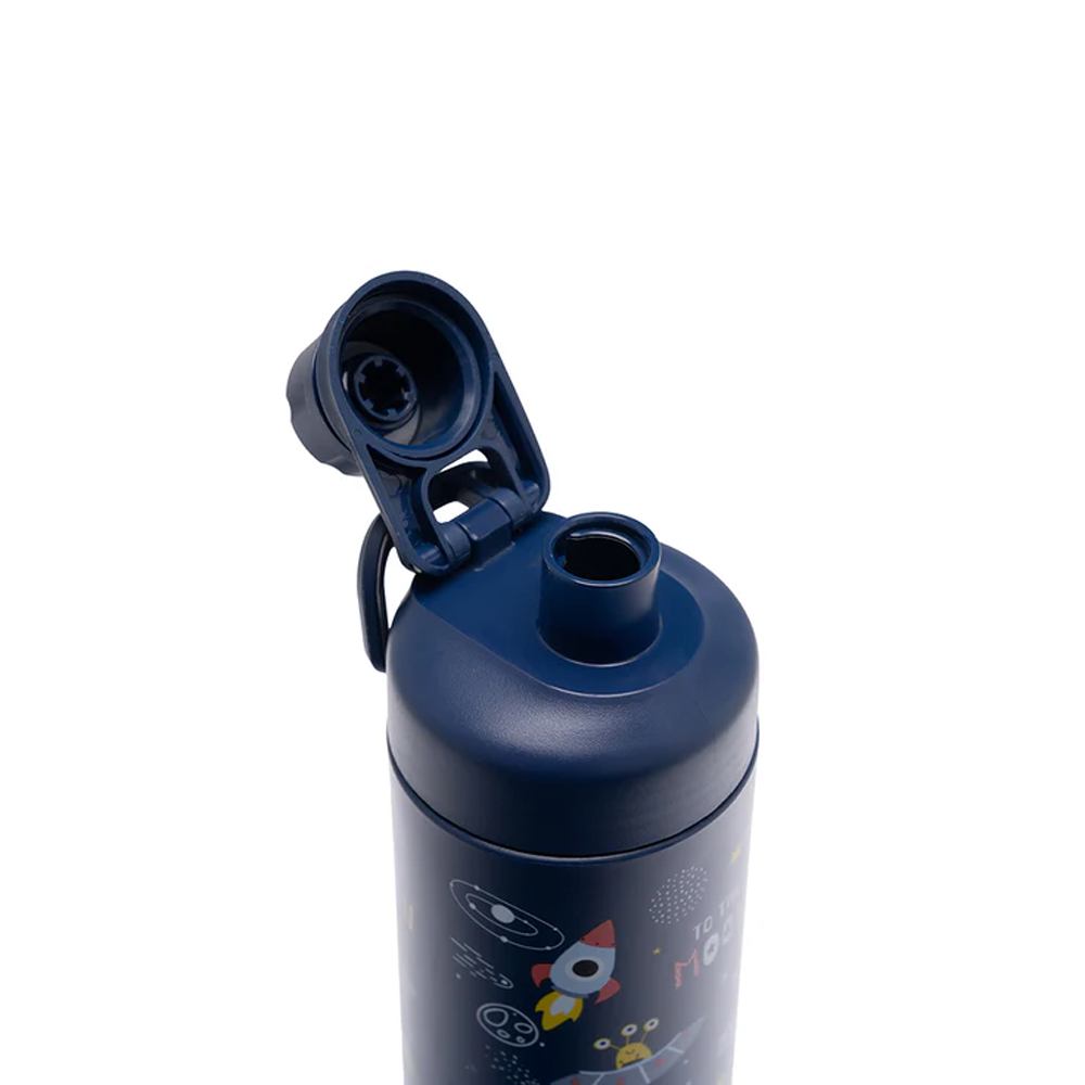 Tank Me Super Cool Mini Printed Water Bottle 650ml - Space