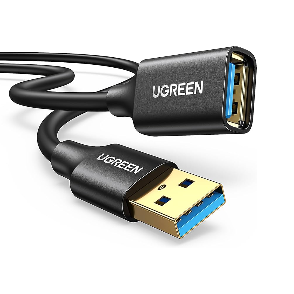 Ugreen 10368 USB 3.0 Extension Cable 1m - Black