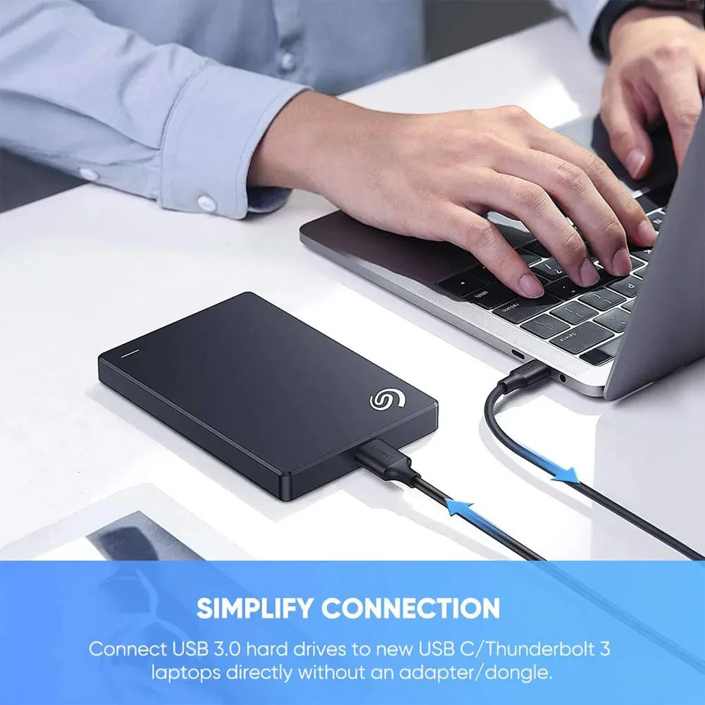 Ugreen 20103 Type-C to Micro USB 3.0 Male Cable 1m - Black