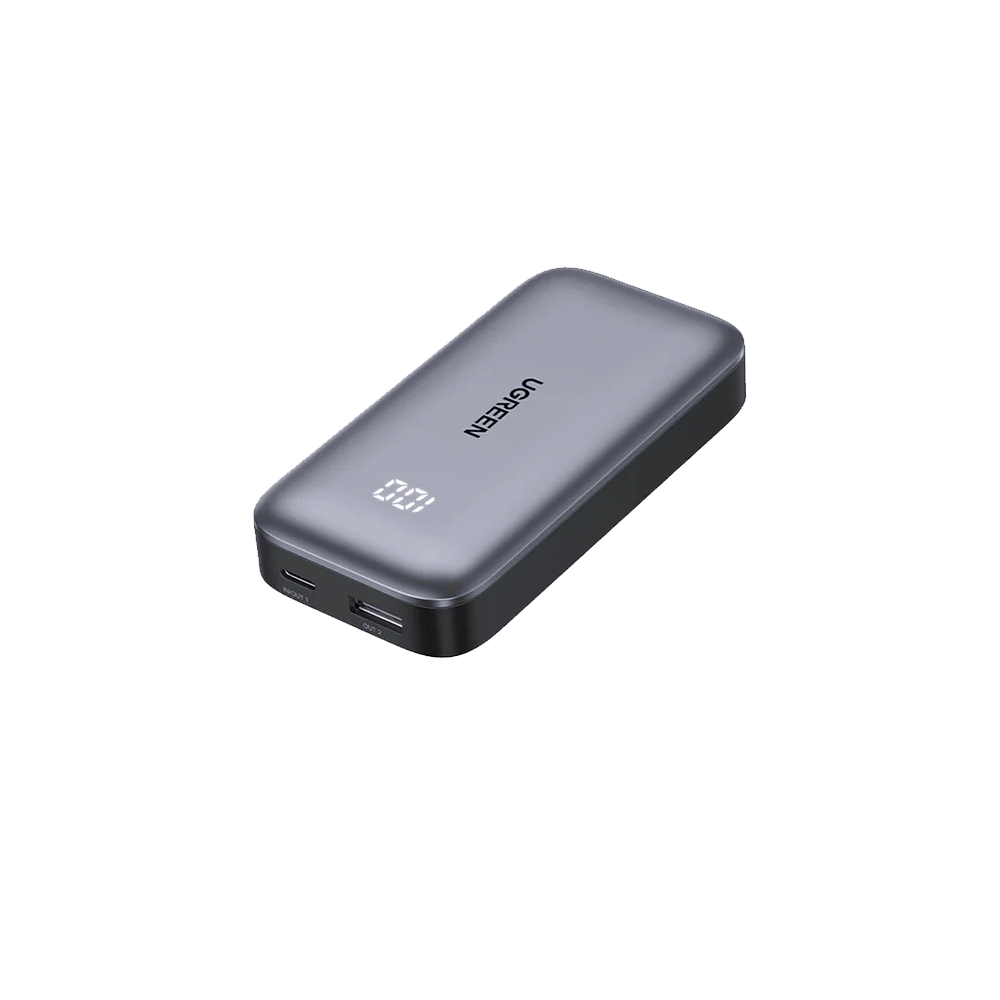 Ugreen Nexode 25185 PB502 Type-C + USB 30W Fast Charging Power Bank 10000mAh - Space Grey