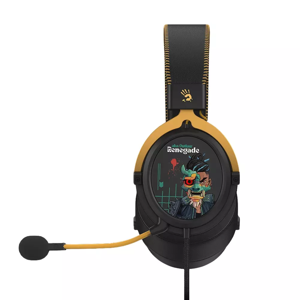 Bloody M595 HybridCore Wired Gaming Headphone (USB 2.0) - Renegade Midnight
