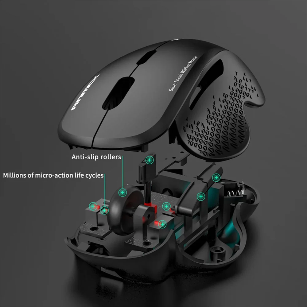 Jertech Elite W500 Rechargeable Bluetooth/Wireless Gaming Mouse