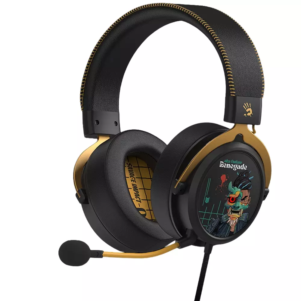 Bloody M595 HybridCore Wired Gaming Headphone (USB 2.0) - Renegade Midnight
