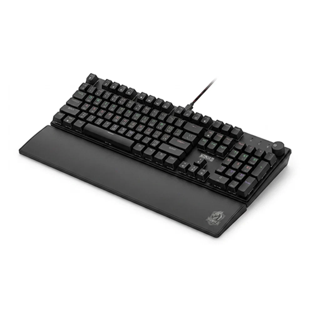 Koniks GMK249 Blue Switch RGB Wired Mechanical Gaming Keyboard