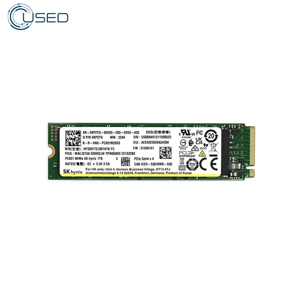 SK Hynix 1TB NVMe M.2 SSD 2280 (Original Used)