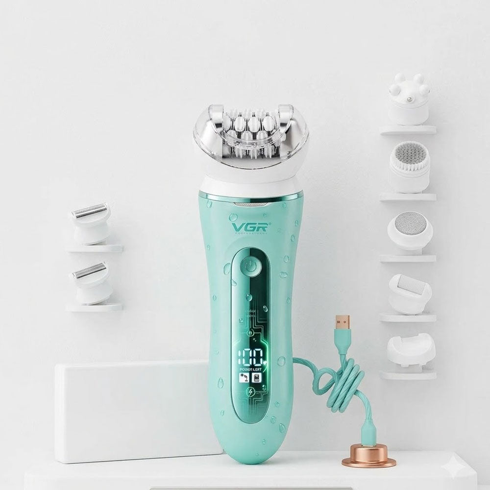 VGR V-751 5-in-1 Professional Lady Care Set - Green