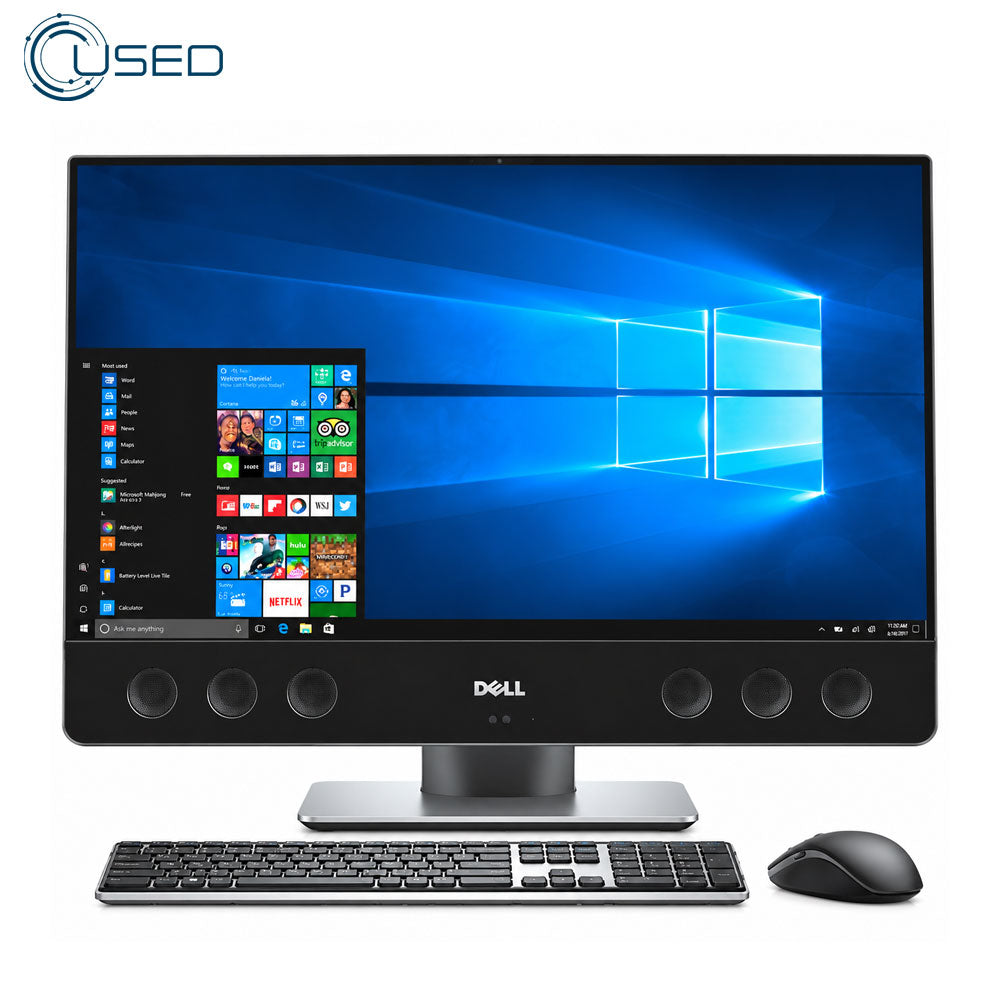 Dell XPS 7760 All-in-One PC (Intel Core i5/7400 - 8GB DDR4 - No Hard - Intel HD Graphics 630 - CAM - WIFI - 27 Inch Frameless 2K) - Original Used