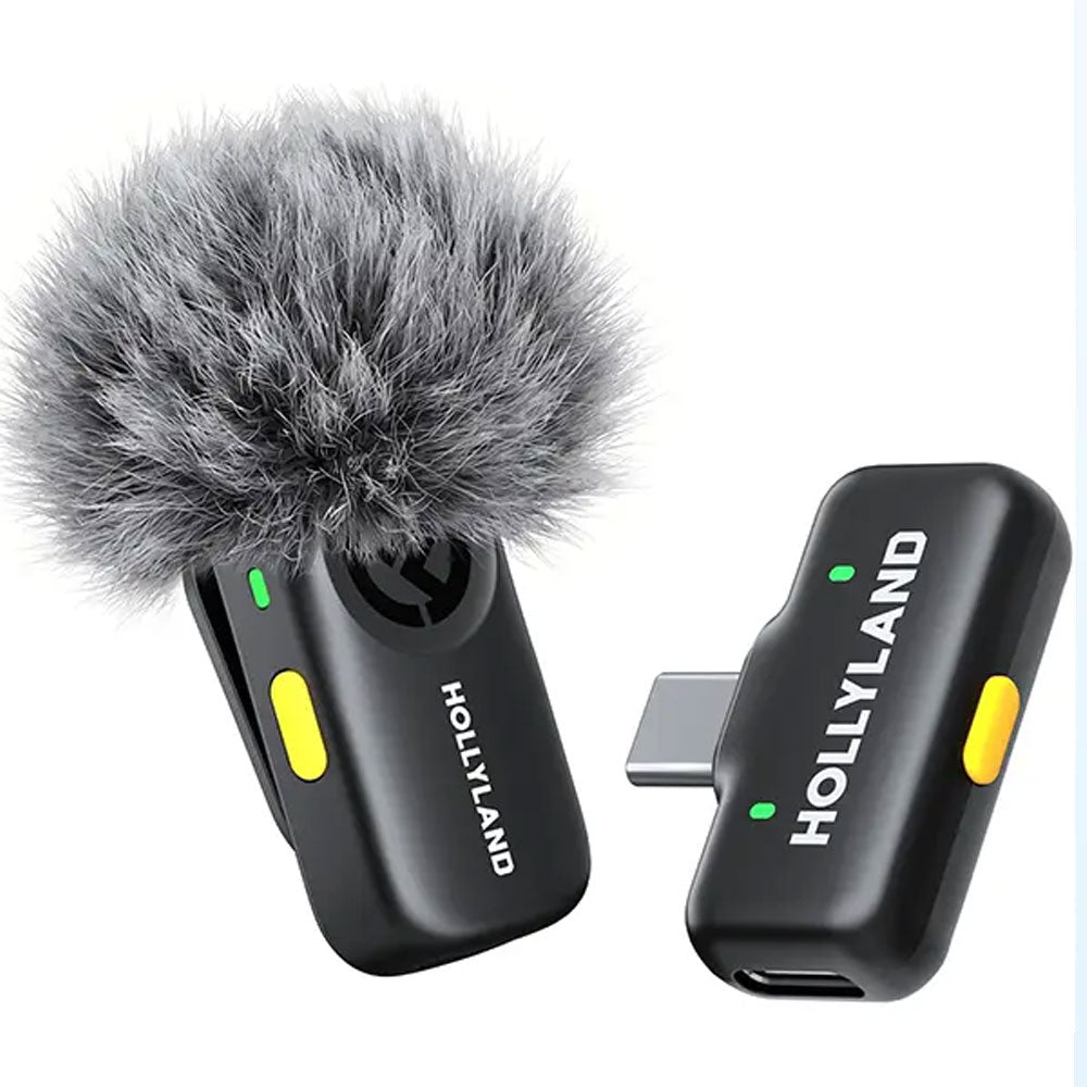 Hollyland Lark A2 Solo Type-C Wireless Microphone - Space Gray