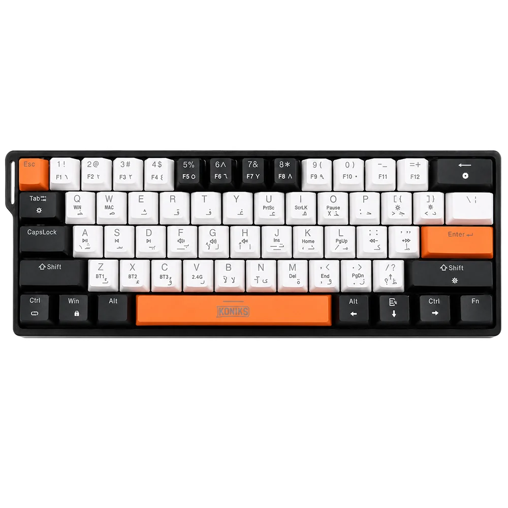 Koniks GMK311A Blue Switch RGB Wired/Wireless Mechanical Gaming Keyboard