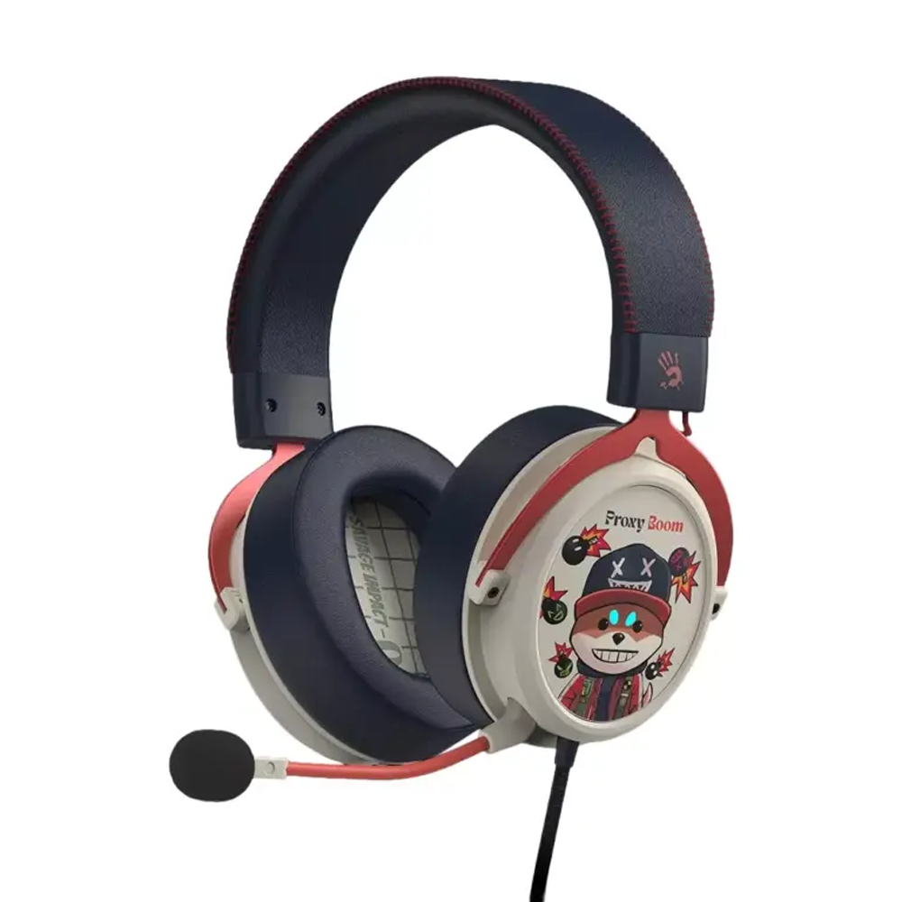 Bloody M595 HybridCore Wired Gaming Headphone (USB 2.0) - Proxy Boom