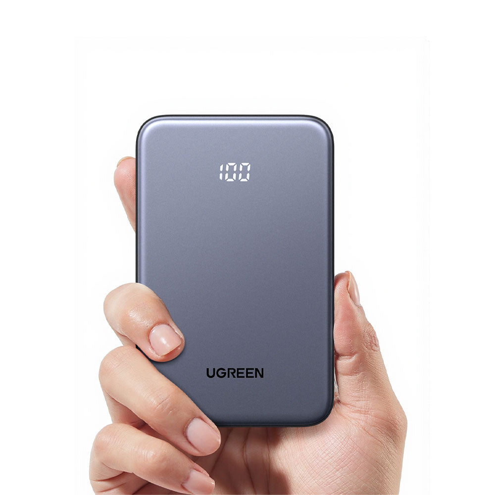 Ugreen PB507 75131B 20W IOS / 22.5W Android Fast Charging Power Bank 10000mAh - Gray
