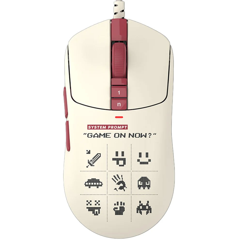 Bloody W72 Ultra Wired Gaming Mouse 2000DPI - Red