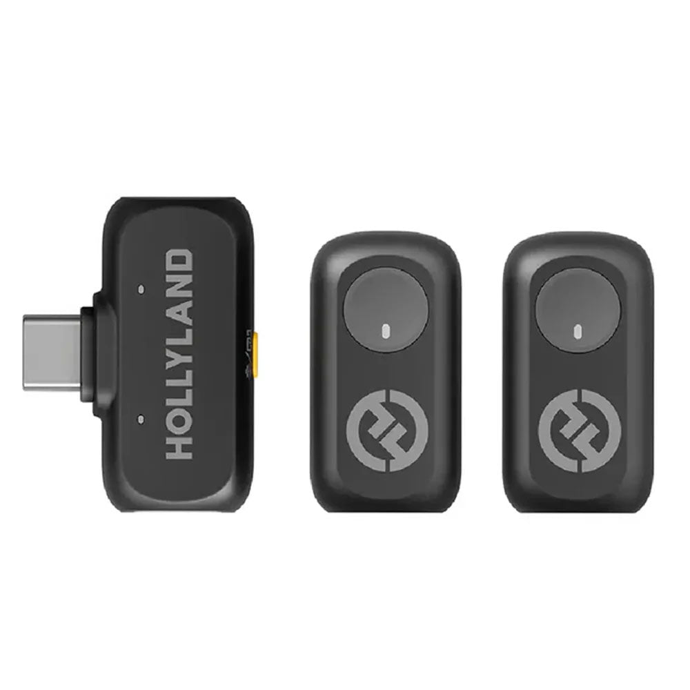 Hollyland Lark A1 Mini Type-C Wireless Lavalier Microphone System - Space Gray