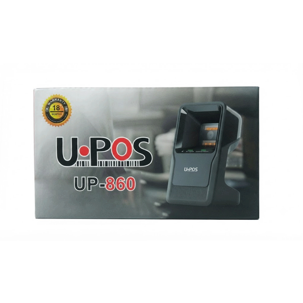U.Pos UP-860 Wired Desktop 2D Barcode Scanner