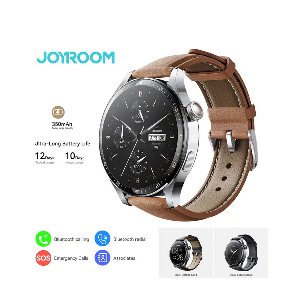 Joyroom JR-FC2 Pro Classic Series Smart Watch - Moonlight Silver