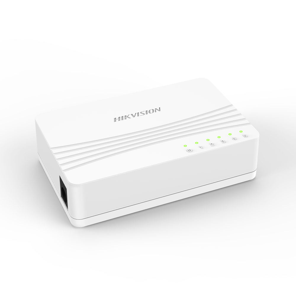 Hikvision DS-3E0105D-E 5-Port 10/100Mbps Unmanaged Desktop Switch