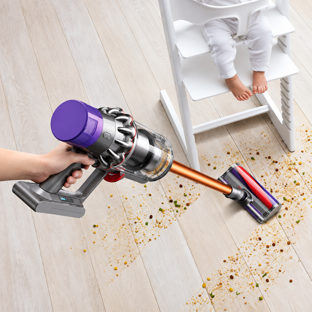 Dyson V10 Absolute Vacuum Cleaner 0.76L 545W  - Nickel/Yellow
