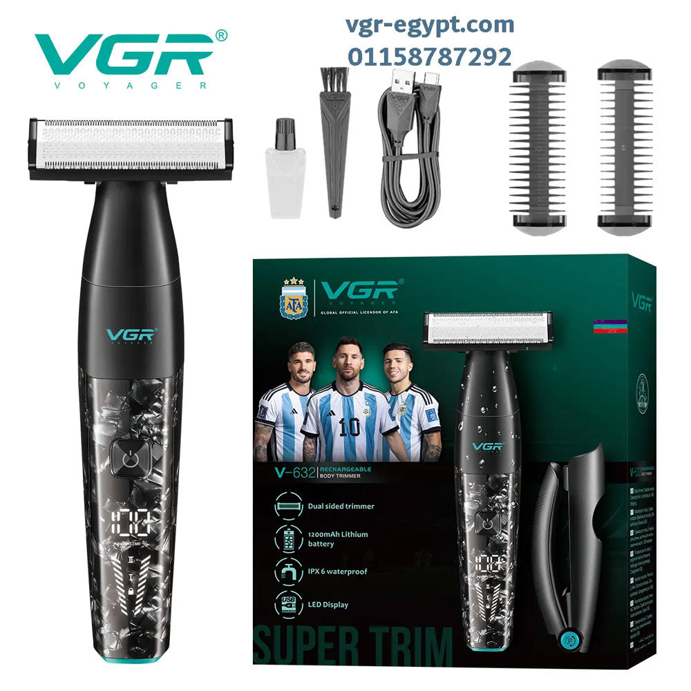 VGR V-632 Rechargeable Body Trimmer