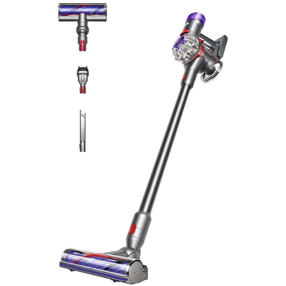 Dyson V8 Advanced Cordless Vacuum Cleaner 0.5L 425W - Silver/Nickel