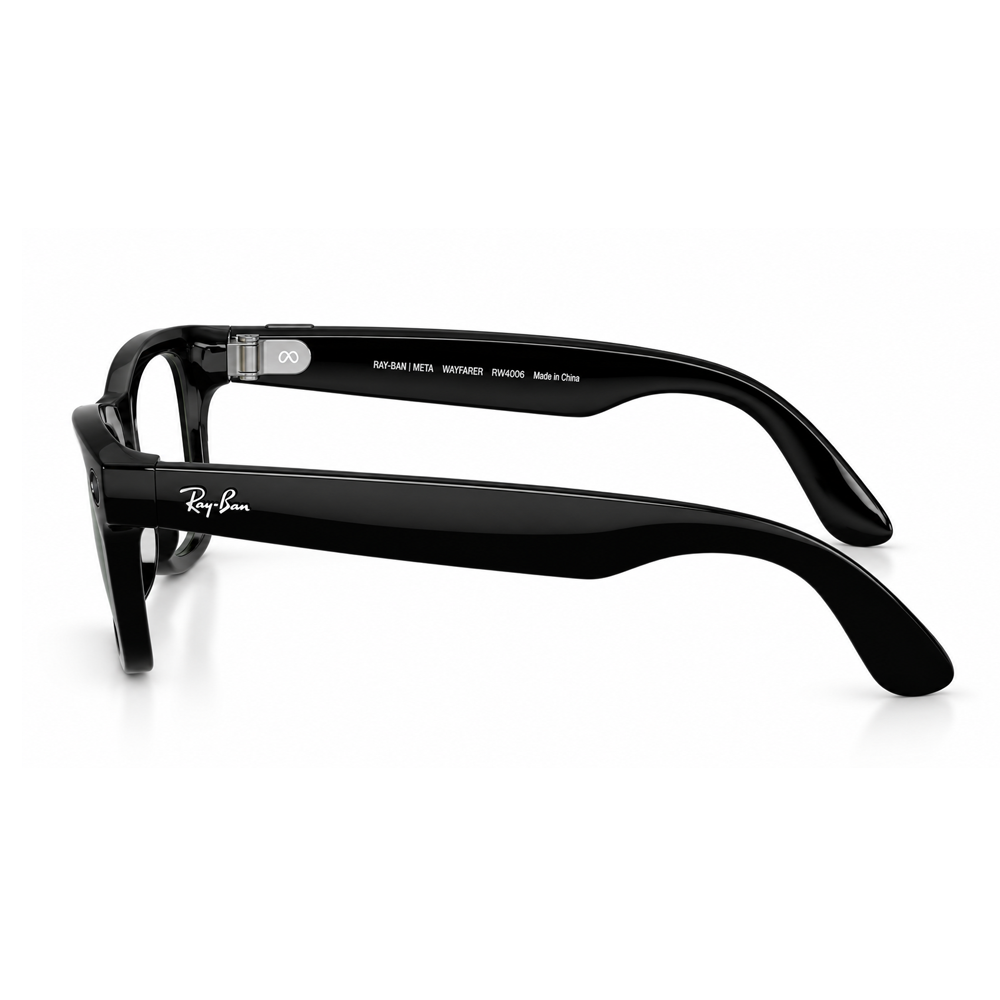 Ray-Ban Meta RW4012 Wayfarer GEN 2 Sunglasses  - F Shiny Black / L Transitions Green
