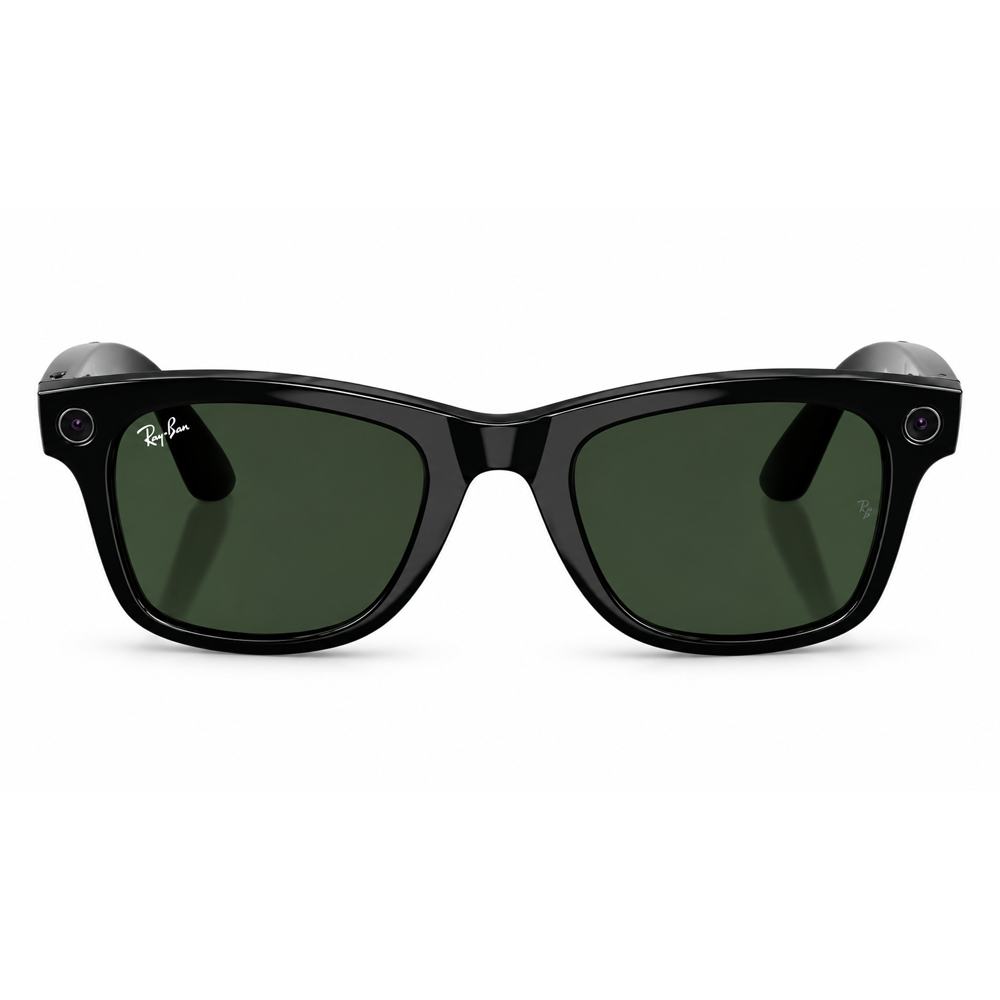 Ray-Ban Meta RW4012 Wayfarer GEN 2 Sunglasses  - F Shiny Black / L Transitions Green