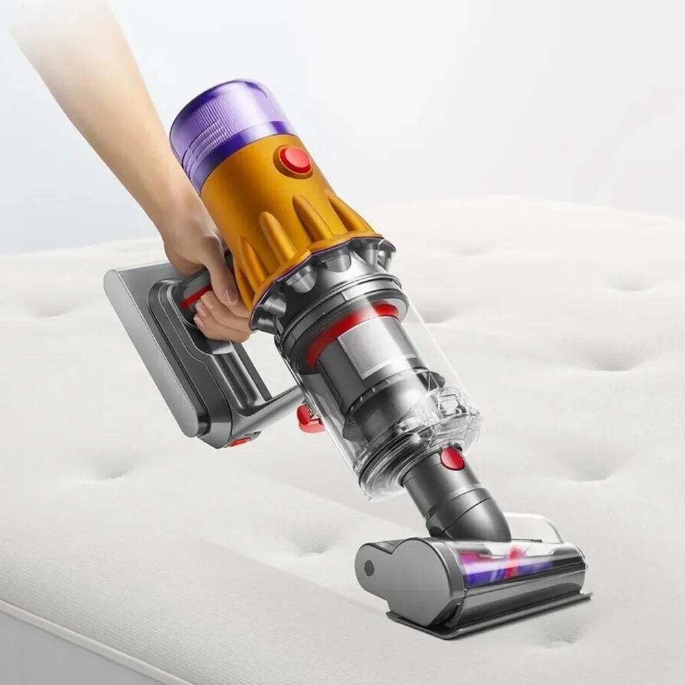 Dyson V12 Detect Slim Absolute Cordless Vacuum Cleaner 0.35L 545W - Yellow/Nickel