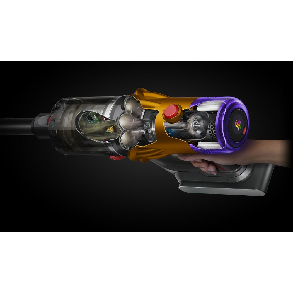 Dyson V12S Detect Slim Submarine WET & DRY Vacuum Cleaner 0.35L 545W - Silver/Yellow
