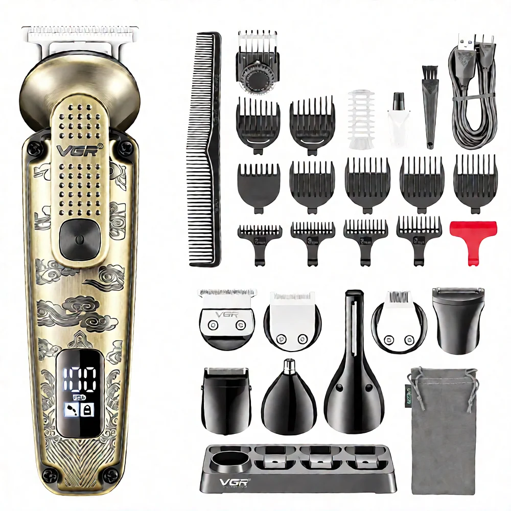 VGR V-103 8-in-1 Professional Grooming Kit