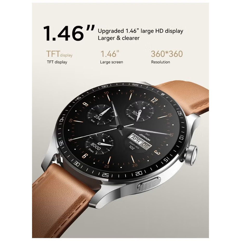 Joyroom JR-FC2 Pro Classic Series Smart Watch - Moonlight Silver