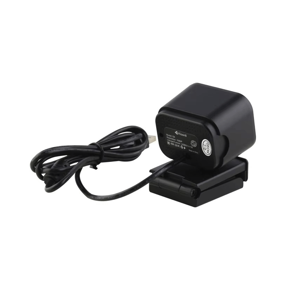 Kisonli D4 FHD 1080P Buckle Webcam