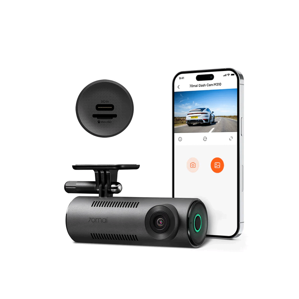 70mai Dash Cam M310 Car Dashboard Camera - Dark Gray