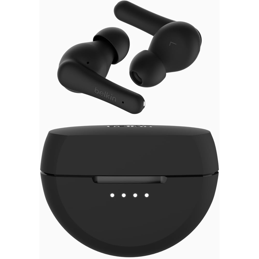Belkin Soundform Rhythm ANC Wireless Earbuds - Black