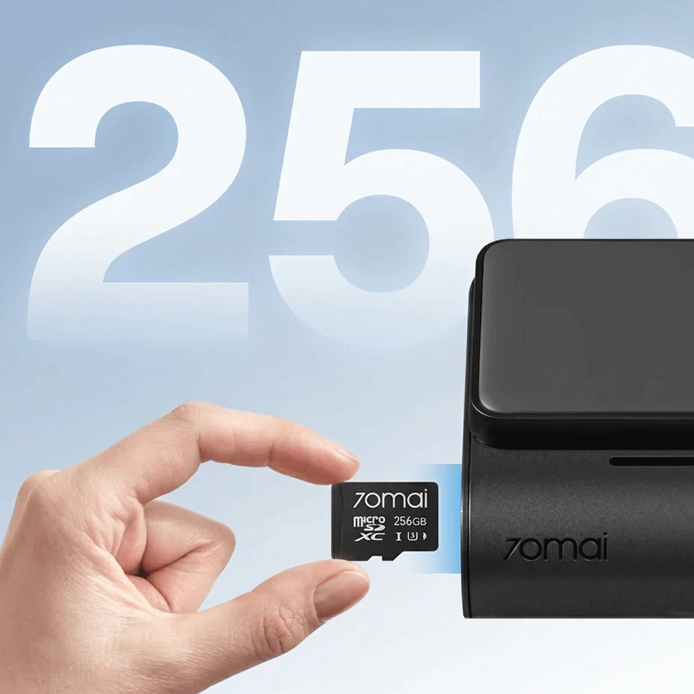 70mai Dash Cam A410 Set Car Dashboard Camera - Black