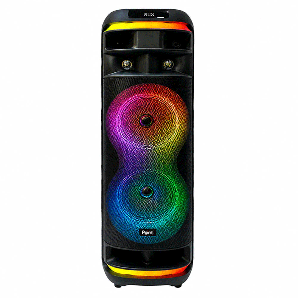 Point PT-8800 8-Inchx2 Portable Party Speaker