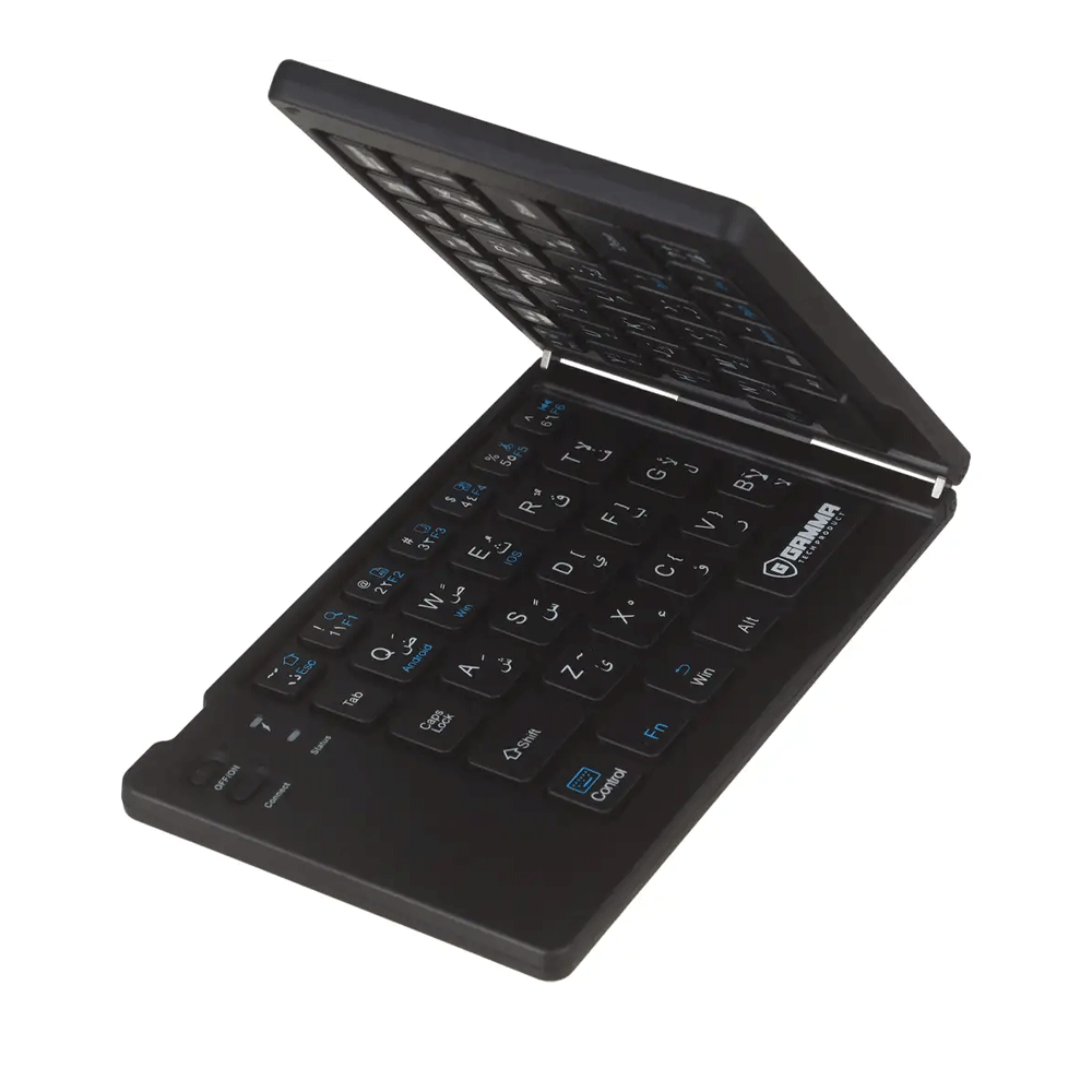 Gamma K-335 Foldable Rechargeable Bluetooth Keyboard