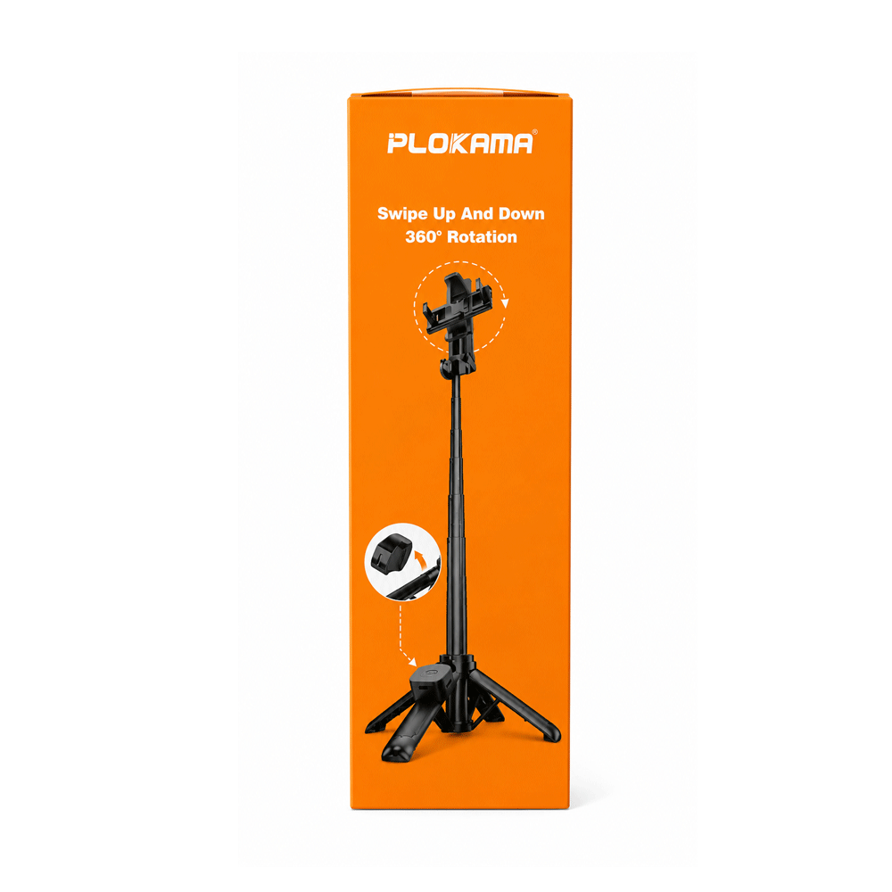 Plokama Live-M5 Selfie Stick - Tripod 42cm with Remote Control
