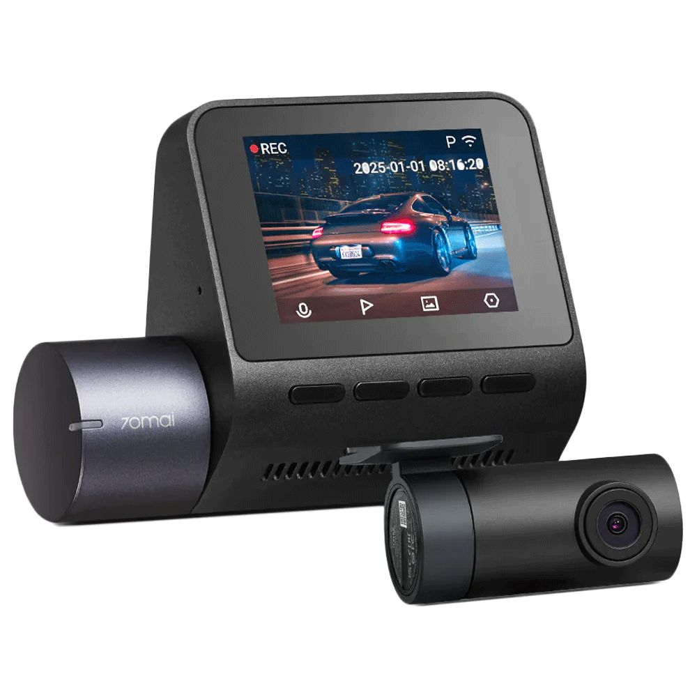 70mai Dash Cam A410 Set Car Dashboard Camera - Black