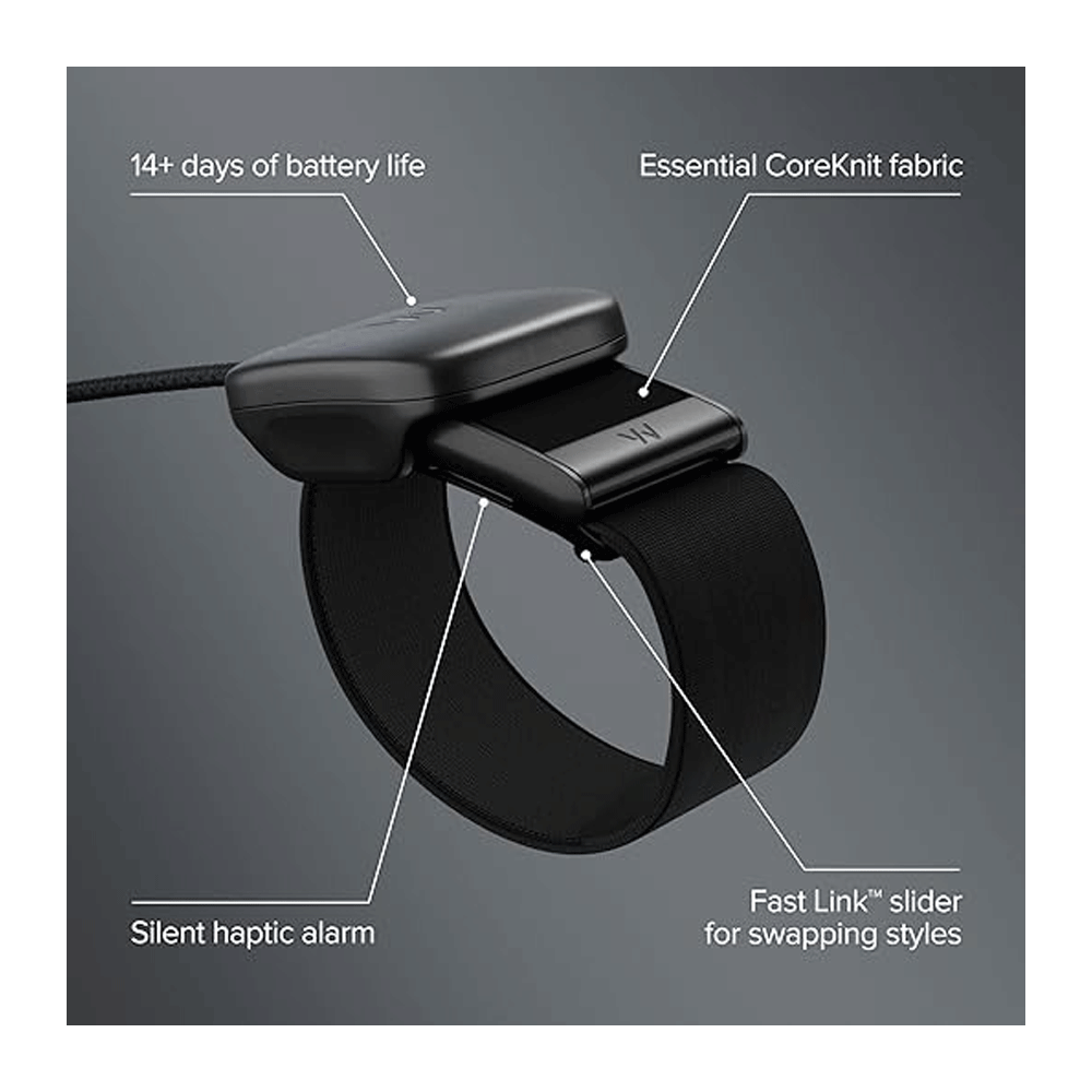 WHOOP Peak Fitness Tracker Band With 12-Month Membership - Black