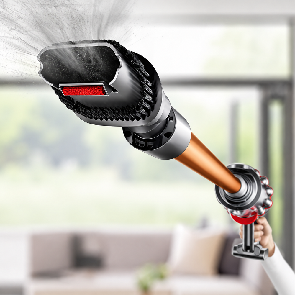 Dyson V10 Absolute Vacuum Cleaner 0.76L 545W  - Nickel/Yellow