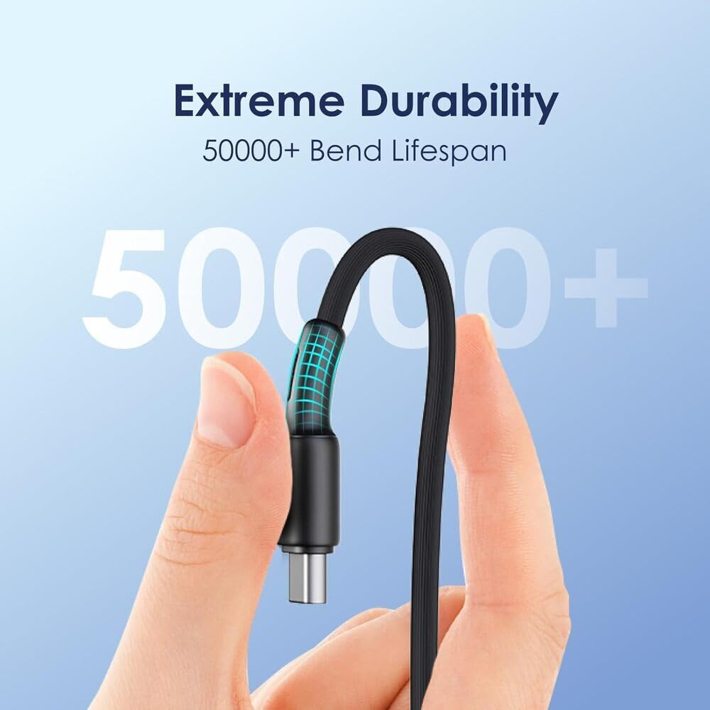 Oraimo Braid OCD-152CL Type-C to Lightning Cable 1m - Black