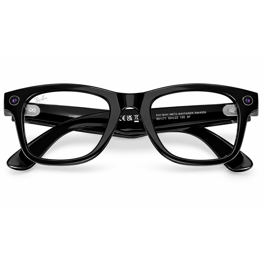 Ray-Ban Meta RW4012 Wayfarer GEN 2 Sunglasses S53 - F Shiny Black / L Transitions Green