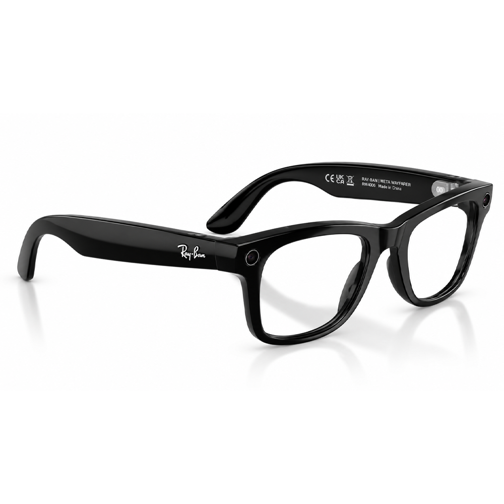 Ray-Ban Meta RW4012 Wayfarer GEN 2 Sunglasses S53 - F Shiny Black / L Transitions Green