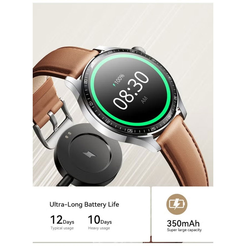 Joyroom JR-FC2 Pro Classic Series Smart Watch - Moonlight Silver