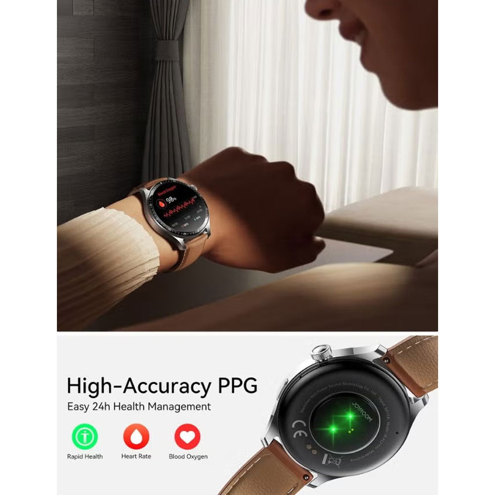 Joyroom JR-FC2 Pro Classic Series Smart Watch - Moonlight Silver