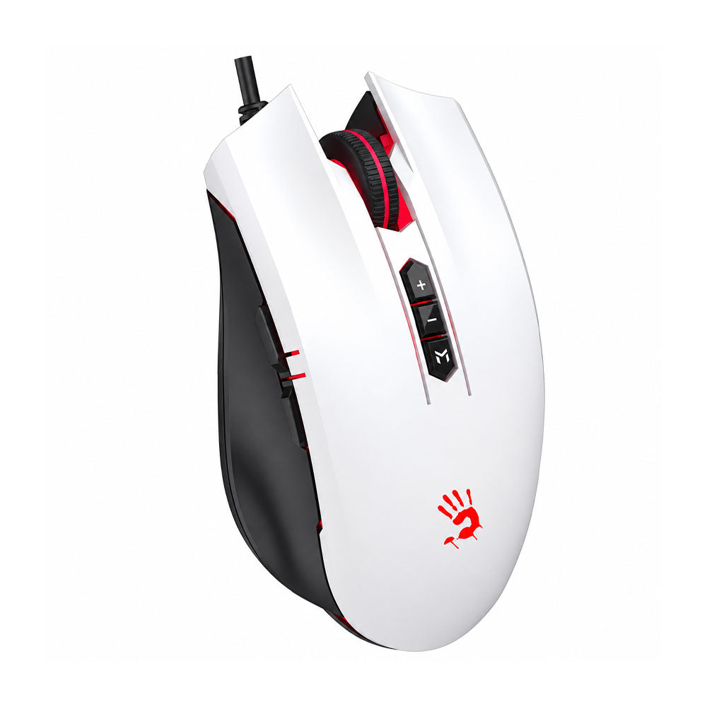 Bloody ES7 ESPORTS Wired RGB Gaming Mouse 6000DPI - White