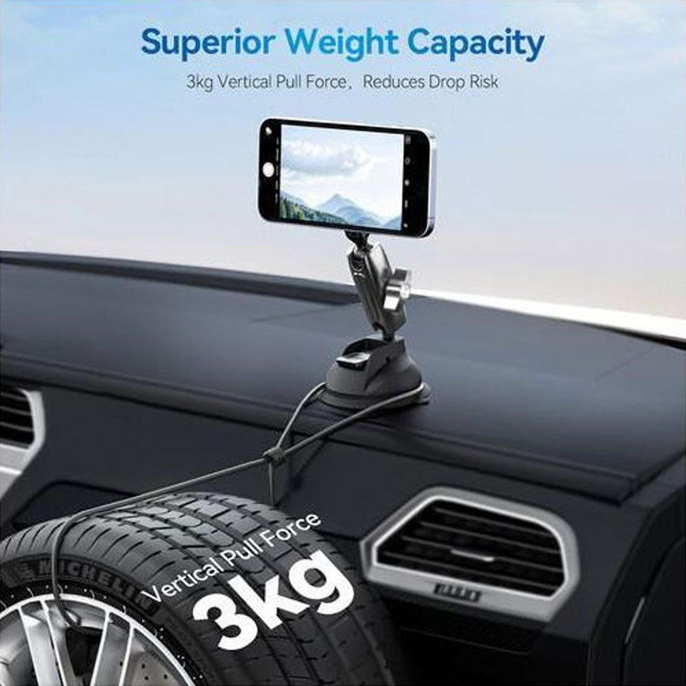 Telesin P3-SUS-02 Magnetic Suction Phone Mount Car Holder