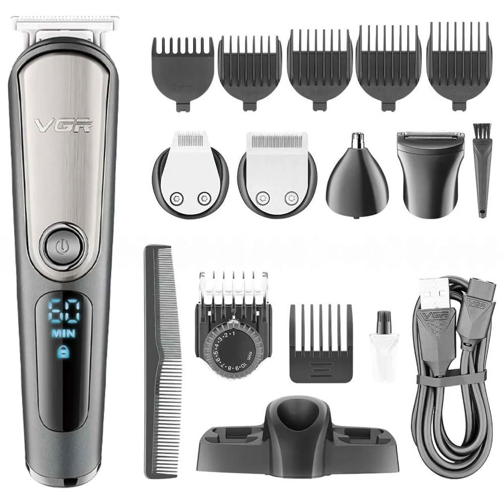 VGR V-105 5-in-1 Professional Grooming Kit
