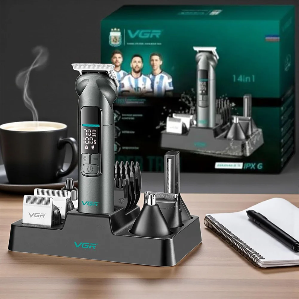 VGR V-096 14-in-1 Professional Grooming Kit
