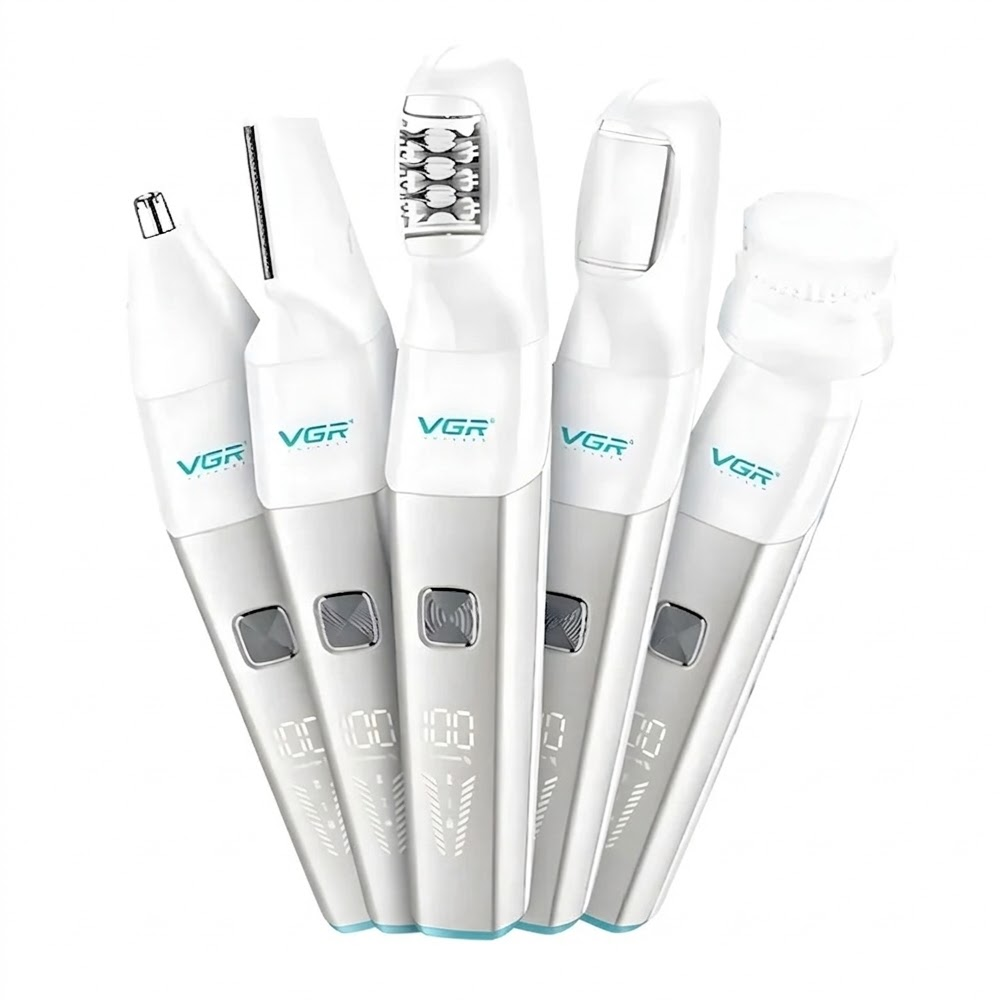 VGR V-752 5-in-1 Professional Lady Care Set - White