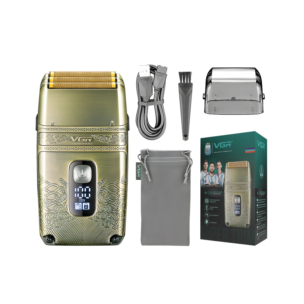 VGR V-335 Professional Foil Shaver - Gold